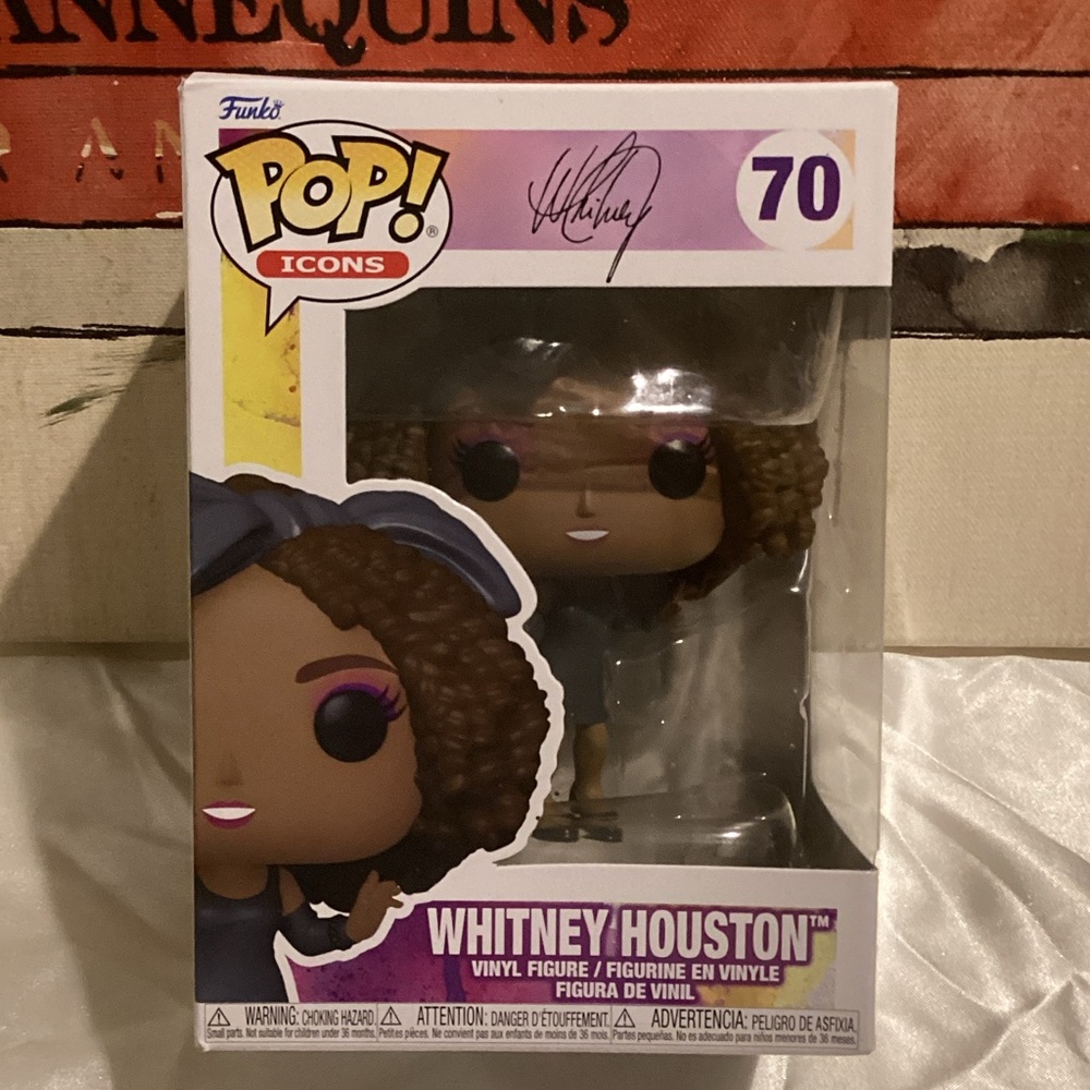 Funko Pop! Icons Whitney Houston Figure